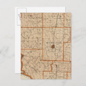 Karte des Landkreises Sullivan (Vorne/Hinten)