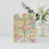 Karte des Landkreises von Norfolk, Massachusetts (Stehend Vorderseite)