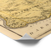 Karte des Landkreises Washington, Minnesota Poster (Ecke)