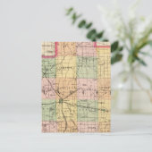 Karte des Lapeer-Landkreises, Michigan (Stehend Vorderseite)