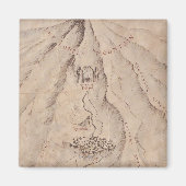 Karte des Lonley Mountain Magnet (Vorne)