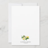 Karte des mediterranen Bar Wasserfarbe (Rückseite)