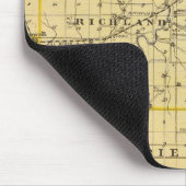 Karte des Miami-Landkreises Mousepad (Ecke)