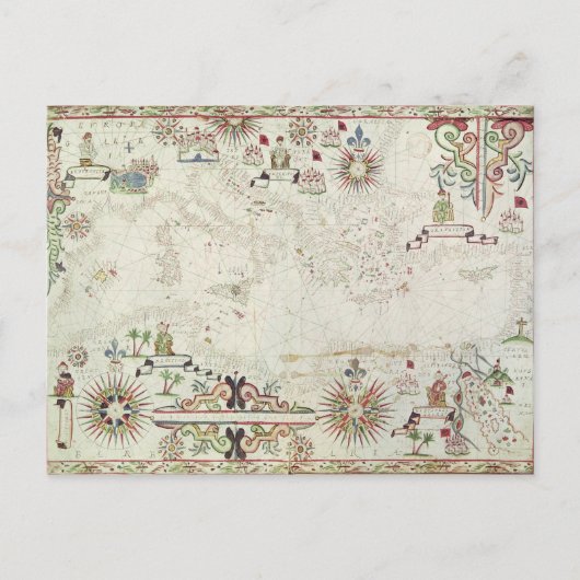 Karte des Mittelmeers, 1625 (Vorderseite)