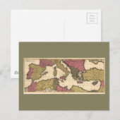 Karte des Mittelmeers (1695) (Vorne/Hinten)