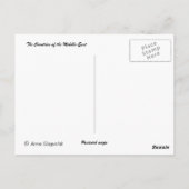 Karte des Nahen Ostens (Rückseite)