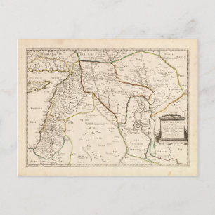 Karte des Nahen Ostens (1651)