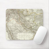 Karte des Nahen Ostens 2 Mousepad (Mit Mouse)