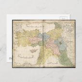 Karte des Nahen Ostens von Cedid Atlas (1803) (Vorne/Hinten)