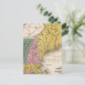 Karte des Neu-Englands oder der OstStaaten (Stehend Vorderseite)