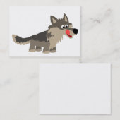 Karte des niedlicher Cartoon-hungrige (Vorne/Hinten)