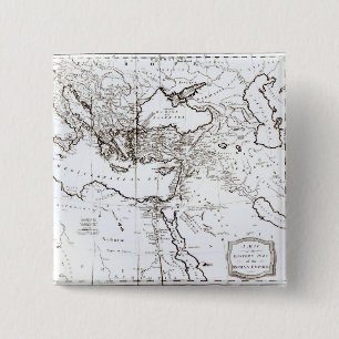 Karte des Ostteils des römischen Reiches Button