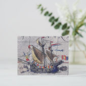 Karte des Pazifischen Ozeans (Stehend Vorderseite)