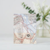 Karte des Pentagon-Straßensystems (Stehend Vorderseite)