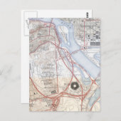 Karte des Pentagon-Straßensystems (Vorne/Hinten)