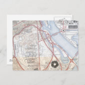 Karte des Pentagon-Straßensystems (Vorne/Hinten)