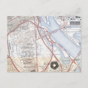 Karte des Pentagon-Straßensystems