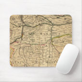 Karte des Po River Valley Mousepad (Mit Mouse)