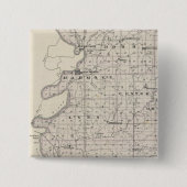 Karte des Posey-Landkreises Button (Vorderseite)