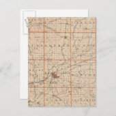 Karte des Putnam-Landkreises (Vorne/Hinten)