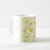 Karte des Pyramidenkomplexes Diagramm Kaffeetasse (Vorderseite Links)