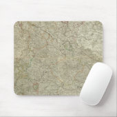 Karte des Reiches Deutschland Mousepad (Mit Mouse)