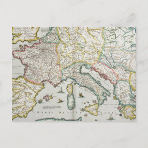 Karte des Reiches von Charlemagne