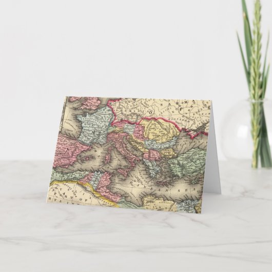 Karte des Römischen Reiches (Vorderseite)