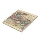 Karte des römischen Reiches Fliese (Seite)