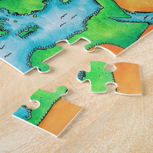 Karte des Römischen Reiches Puzzle (Seite)