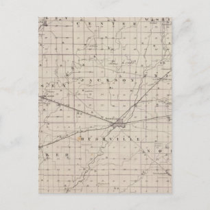 Karte des Rush-Landkreises