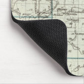 Karte des Saline-Landkreises Mousepad (Ecke)