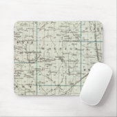 Karte des Saline-Landkreises Mousepad (Mit Mouse)