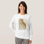 Karte des San Joaquin T-Shirt (Vorne ganz)