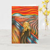 Karte "des Schreis" (Gelbe Blume)