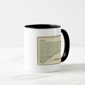 Karte des Schweizer Landkreises Tasse (VorderseiteRechts)