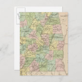 Karte des Staat Alabama 2 (Vorne/Hinten)