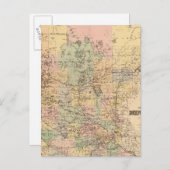Karte des Staat Minnesota, 1874 (Vorne/Hinten)