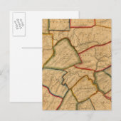 Karte des Staat Pennsylvania (Vorne/Hinten)