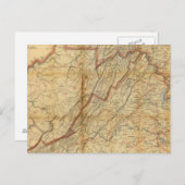 Karte des Staat Virginia (Vorne/Hinten)