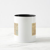 Karte des Staat Virginia Tasse (Zentrum)