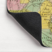 Karte des Staat von Alabama Mousepad (Ecke)