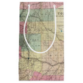 Karte des Staat von Colorado Kleine Geschenktüte (Vorderseite)