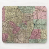 Karte des Staat von Colorado Mousepad (Vorne)