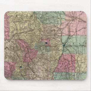 Karte des Staat von Colorado Mousepad