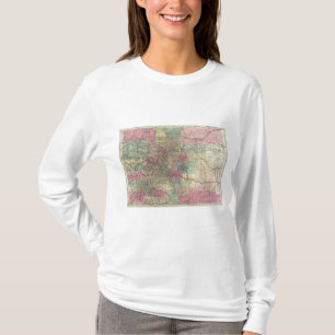 Karte des Staat von Colorado T-Shirt