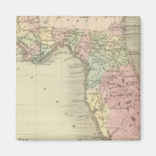 Karte des Staat von Florida Magnet