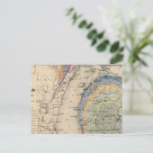 Karte des Staat von Michigan (Stehend Vorderseite)