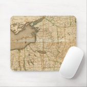 Karte des Staat von New York Mousepad (Mit Mouse)