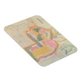 Karte des Staat von Texas | 1835 Magnet (Rechte Seite)